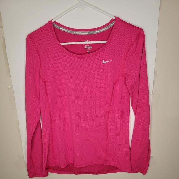 Nike Womans Dri Fit Running Long Sleeve Size Small - Picture 1 of 3